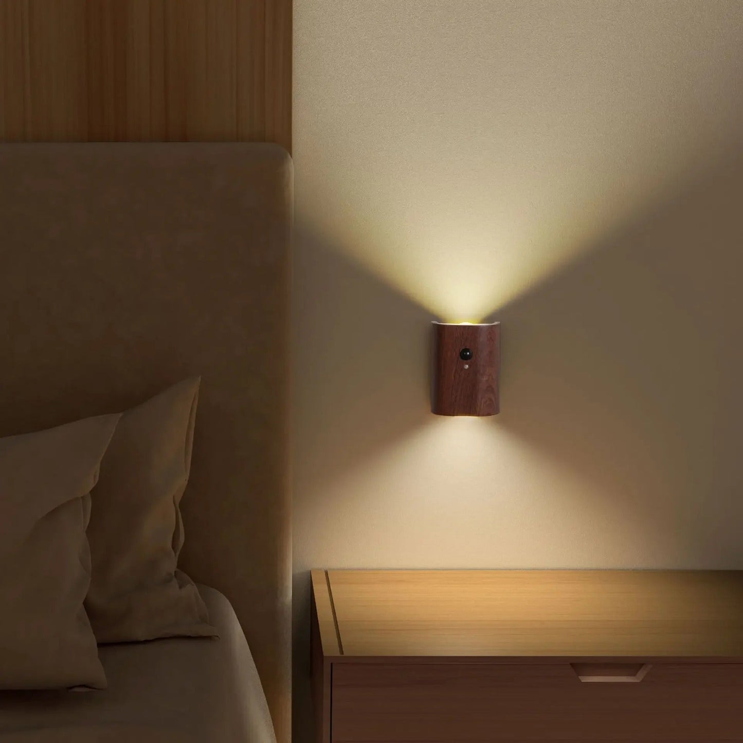 Odin Motion Sensor Battery Operated Wall Sconce