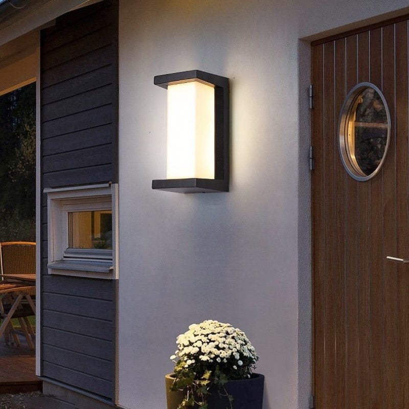Outdoor Motion Activated LED Porch Light