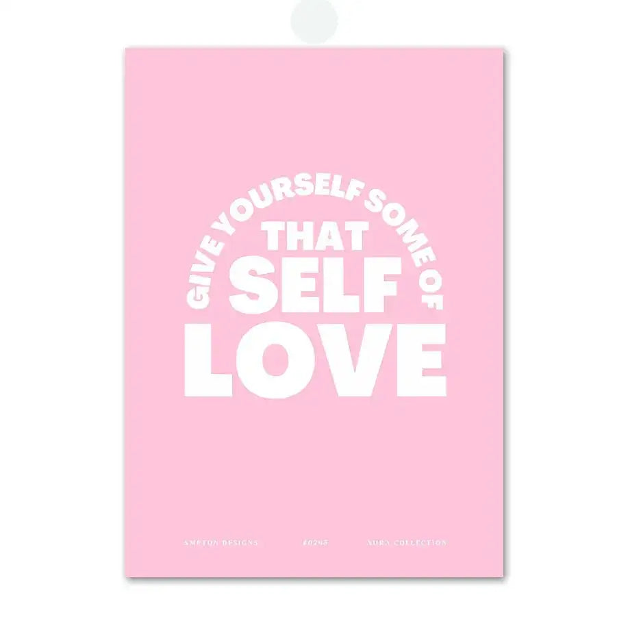 Pink angel number poster featuring bold white text on a pink rectangular decorbites gallery wall art piece