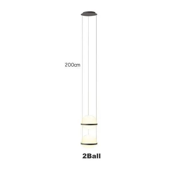 Planter Light Pendant Chandelier - 2 Ball