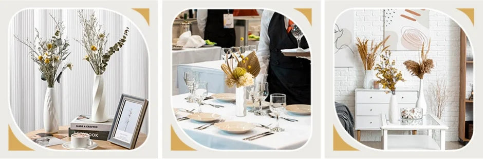 Plastic Retro Flower Vases 6-20 Pack - Vase