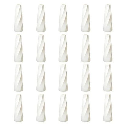 Plastic Retro Flower Vases 6-20 Pack - 20 pack / CHINA - Vase