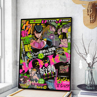Retro Anime JoJo Wall Posters for Decoration - Posters