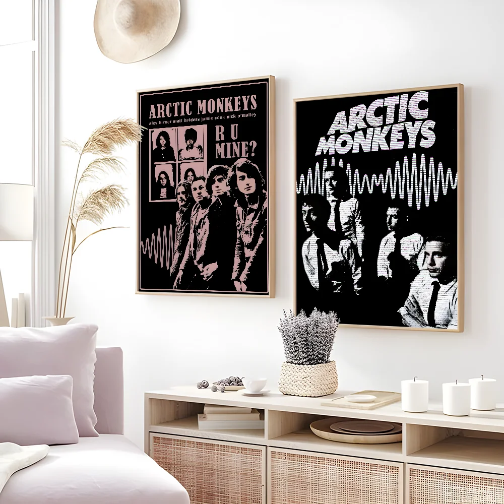 Retro Arctic Monkeys Singer Poster - Waterproof Wall Art - Posters