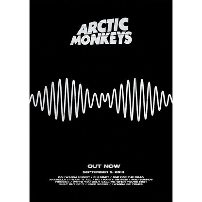 Retro Arctic Monkeys Singer Poster - Waterproof Wall Art - z4 / 15X20cmNoframe - Posters
