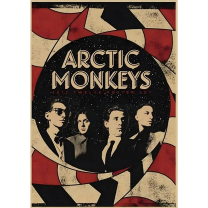 Retro Arctic Monkeys Singer Poster - Waterproof Wall Art - z3 / 15X20cmNoframe - Posters