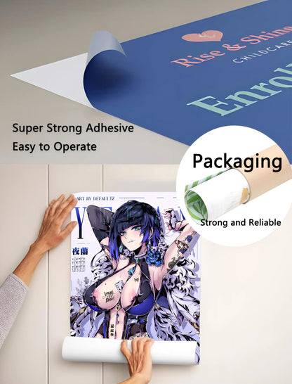 Retro Cool Girl Poster for Home Decor - Posters