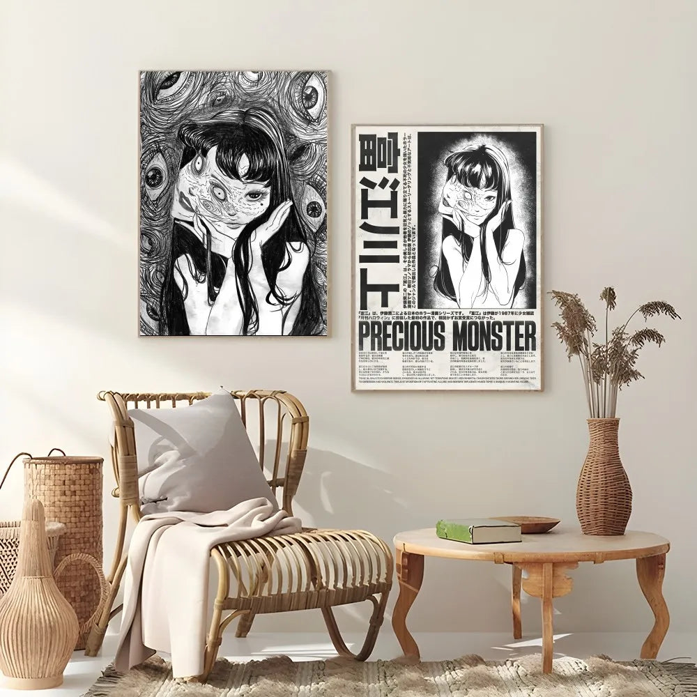 Retro Cool Girl Poster for Home Decor - Posters