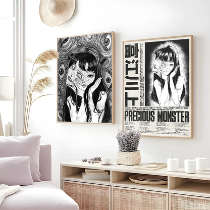 Retro Cool Girl Poster for Home Decor - Posters