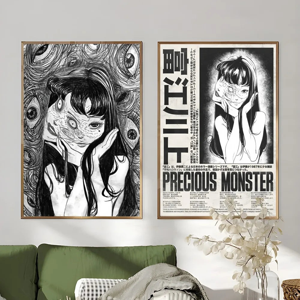 Retro Cool Girl Poster for Home Decor - Posters