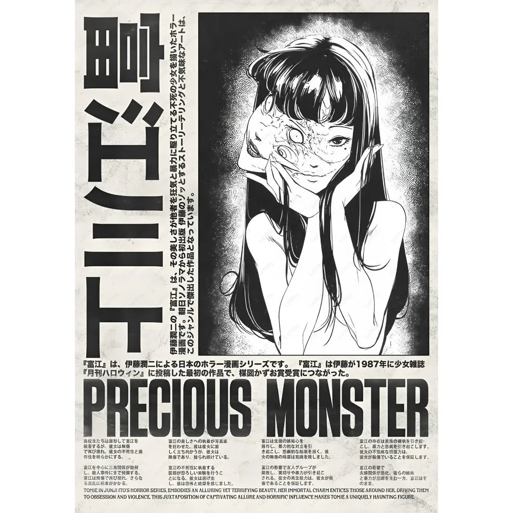 Retro Cool Girl Poster for Home Decor - z2 / 30X40cmNoframe - Posters