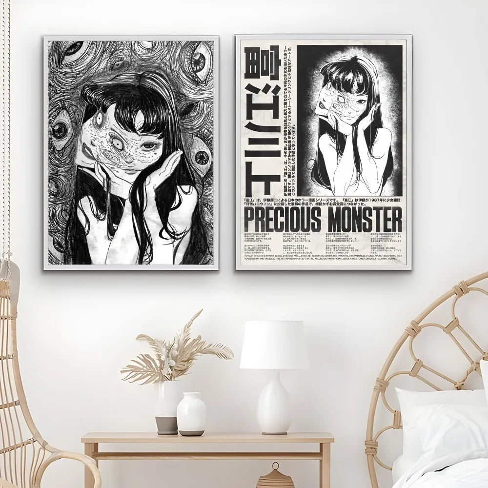 Retro Cool Girl Poster for Home Decor - Posters