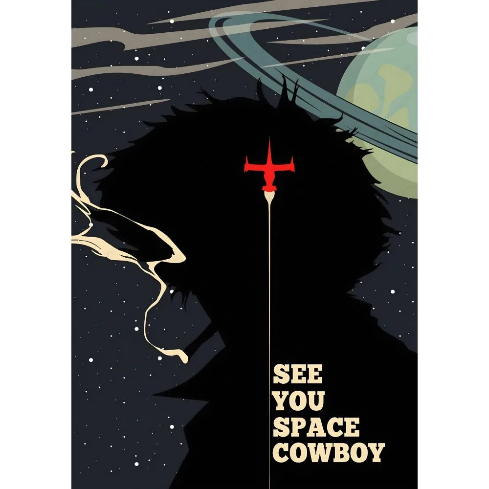 Retro Cowboy Bebop Anime Poster for Home Decor - z10 / 15X20cmNoframe - Posters