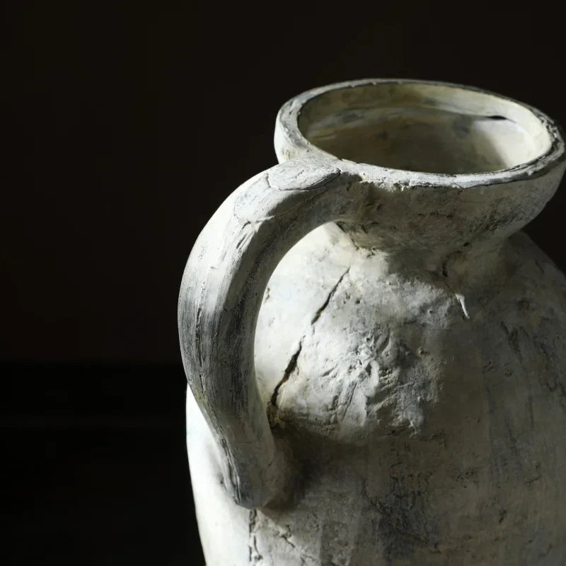 Rustic Handmade Ceramic Vase for Home Decor - Vase