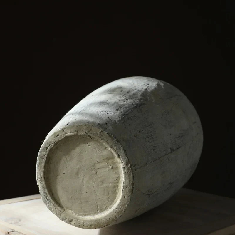 Rustic Handmade Ceramic Vase for Home Decor - Vase