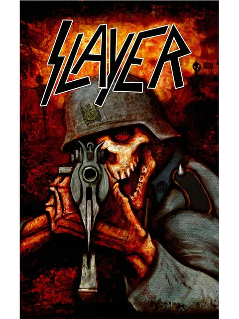 Slayer Heavy Metal Band Album Poster Canvas Art - S / 30X40cm No Framed - Posters