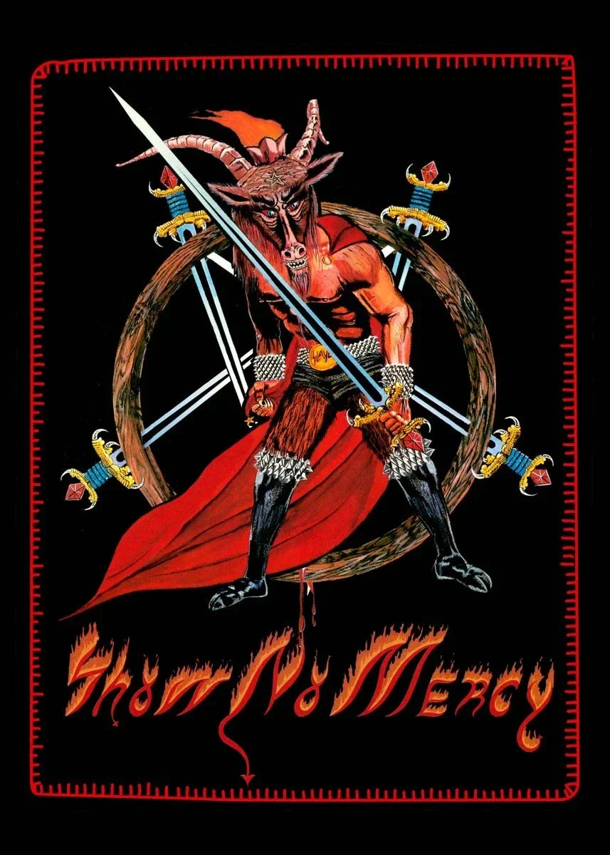 Slayer Heavy Metal Band Album Poster Canvas Art - K / 30X40cm No Framed - Posters