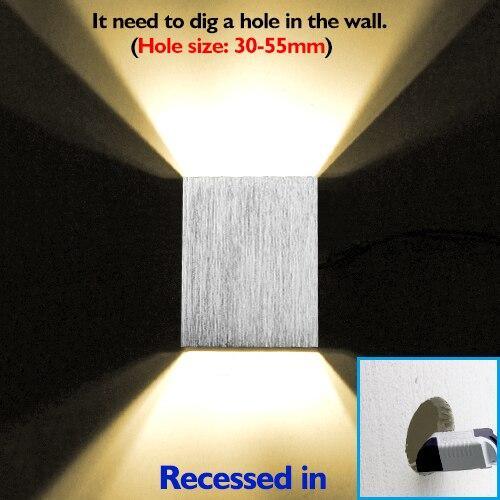 Sphera Modern LED Cube Box Wall Sconces