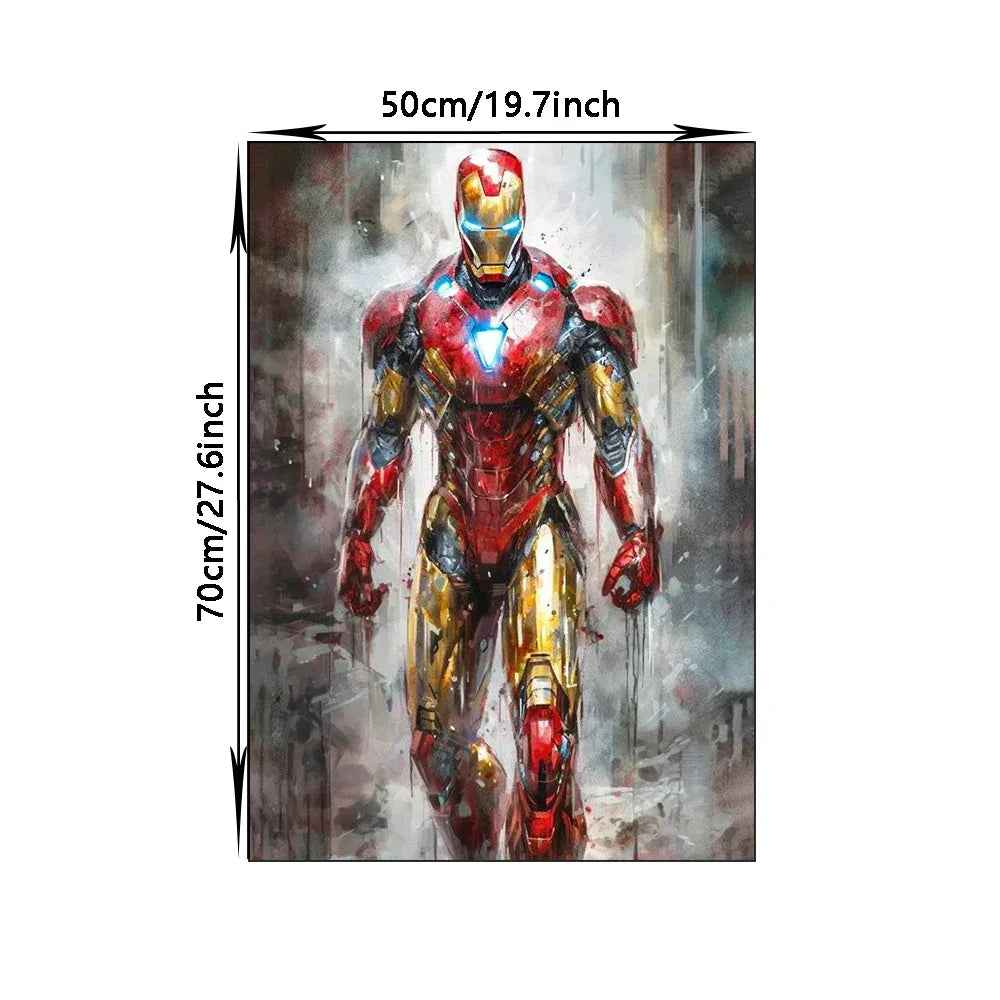 Superhero Canvas Wall Art - Marvel Movie Characters - Posters