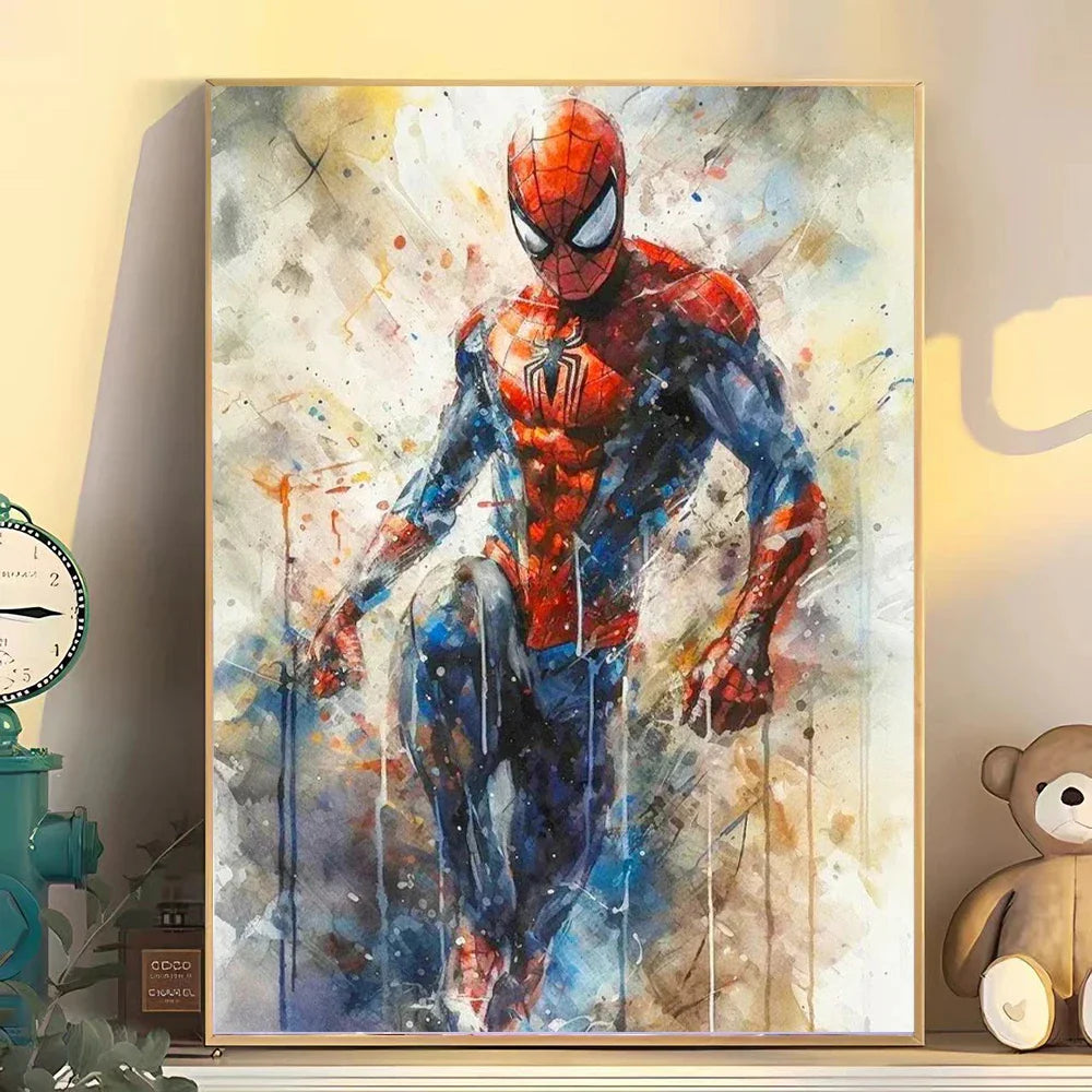 Superhero Canvas Wall Art - Marvel Movie Characters - Posters