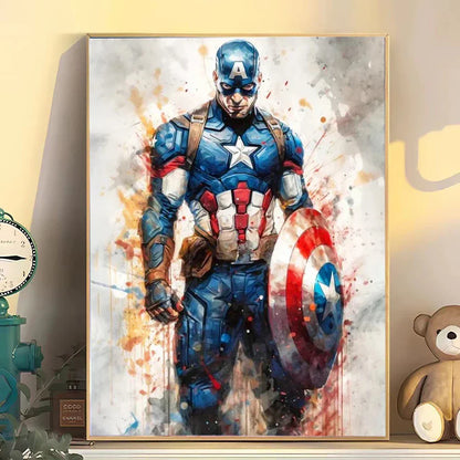Superhero Canvas Wall Art - Marvel Movie Characters - Posters