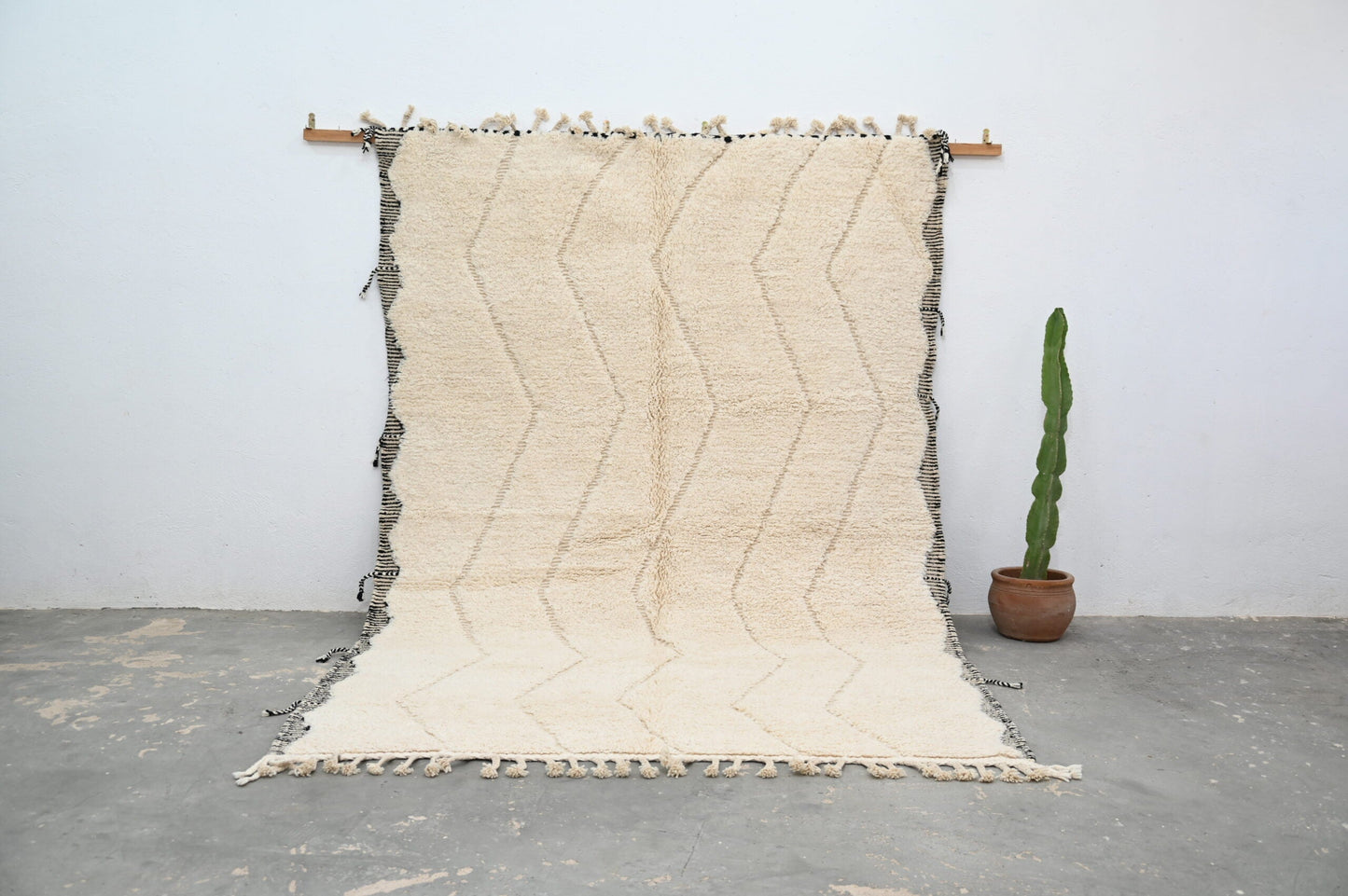 Tapis traditionnel Beni Ouarain 290 X 205 Cm