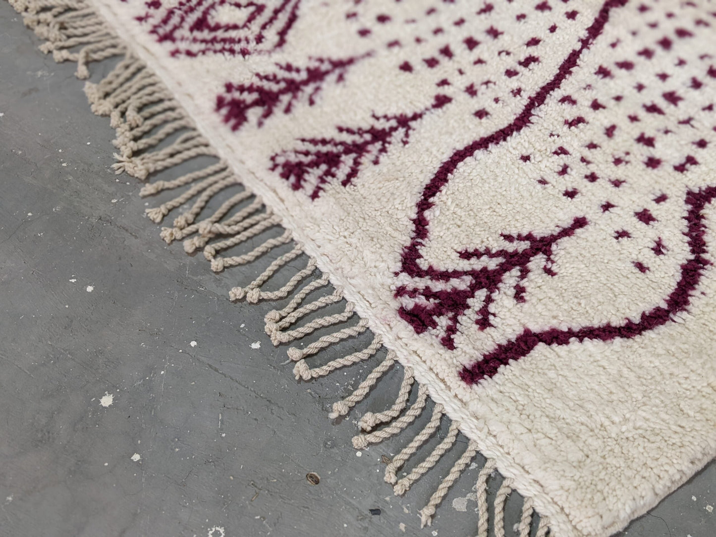 Tapis traditionnel Beni Ouarain 307 X 213 Cm