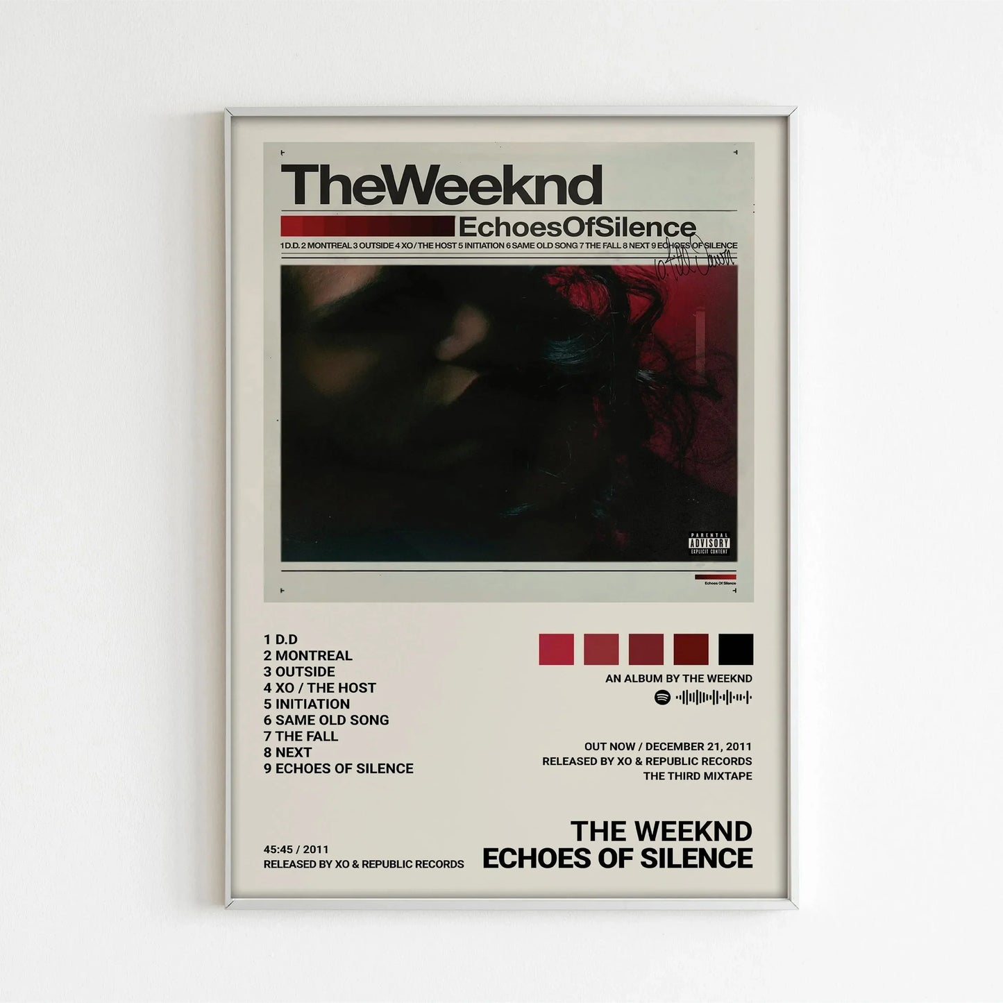 The Weeknd Music Album Posters for Home Decor - C / 30x40cm no frame - Posters