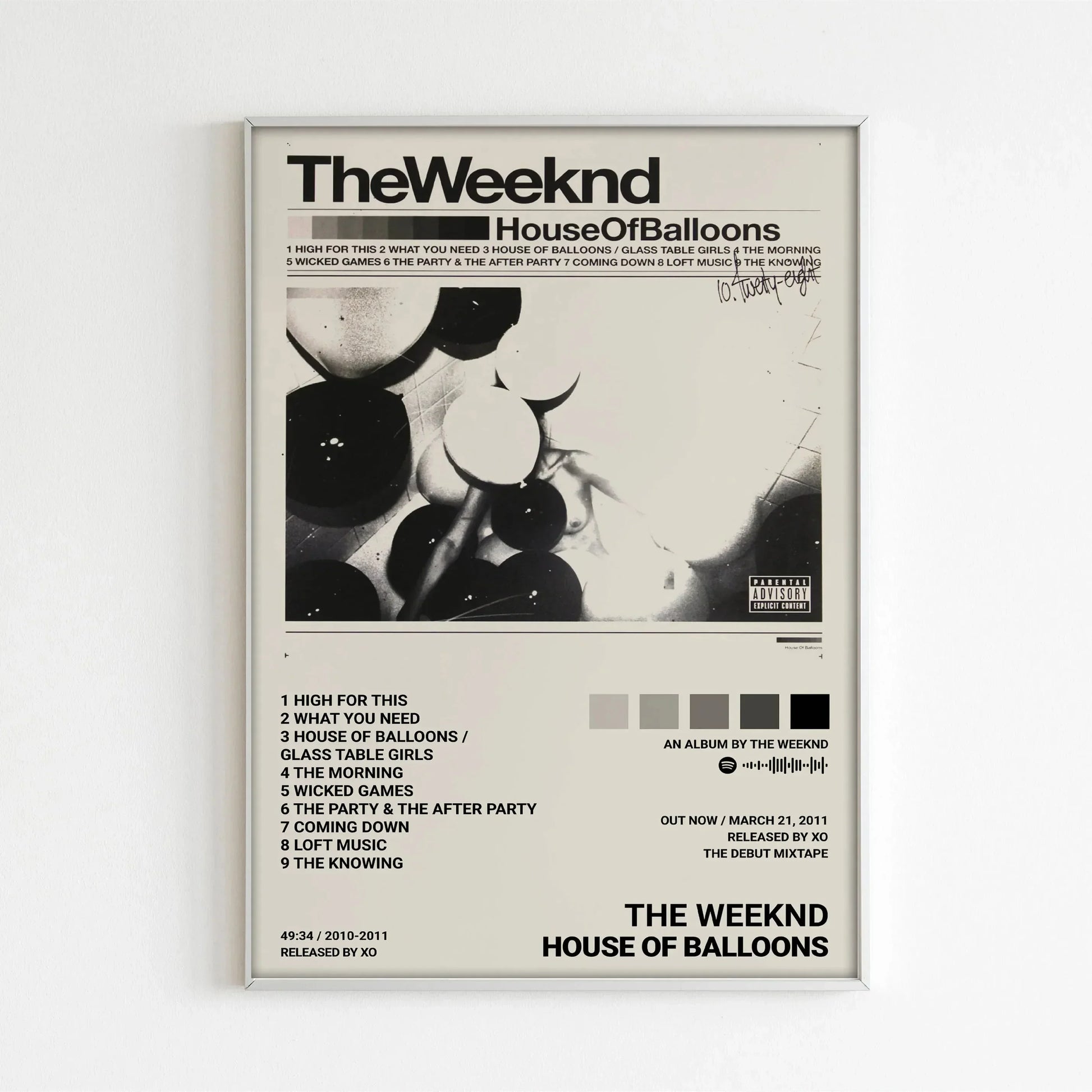 The Weeknd Music Album Posters for Home Decor - K / 40x50cm no frame - Posters