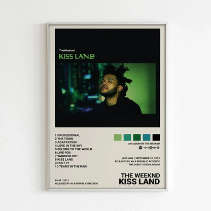 The Weeknd Music Album Posters for Home Decor - D / 20x30cm no frame - Posters