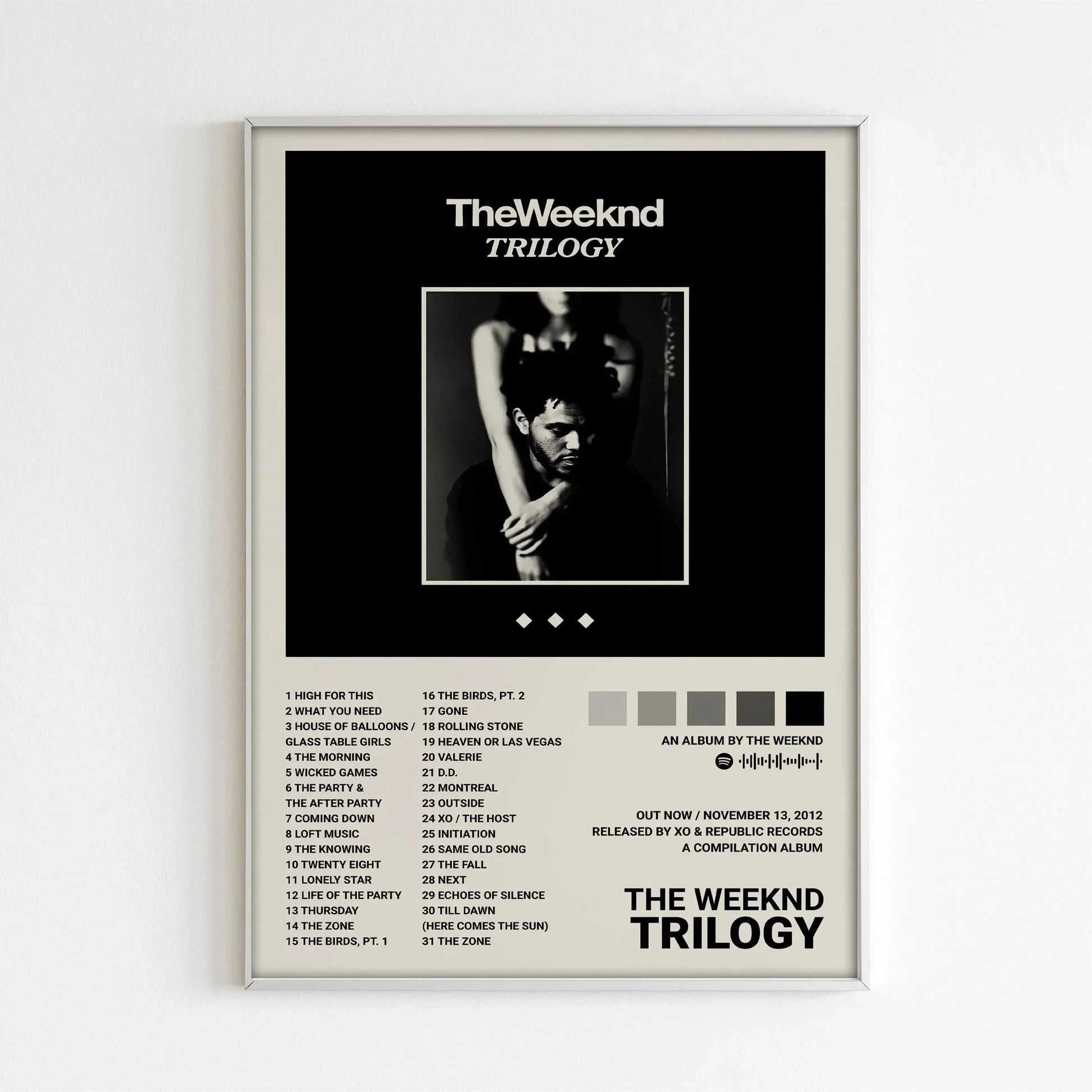 The Weeknd Music Album Posters for Home Decor - G / 40x50cm no frame - Posters