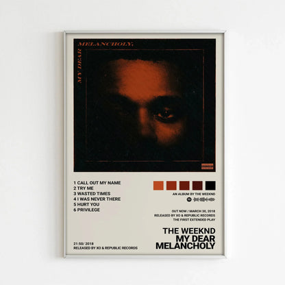 The Weeknd Music Album Posters for Home Decor - F / 40x60cm no frame - Posters