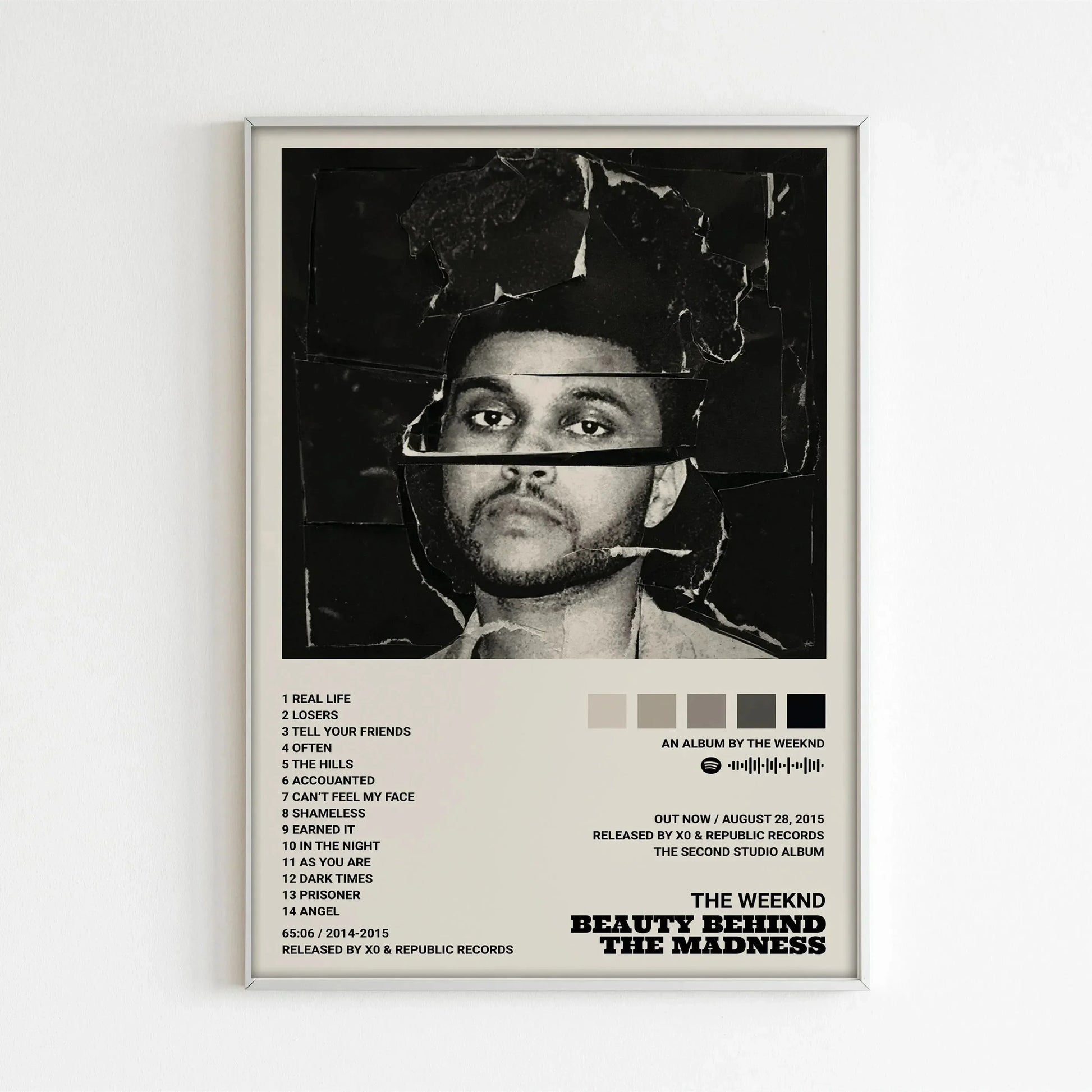 The Weeknd Music Album Posters for Home Decor - A / 20x30cm no frame - Posters