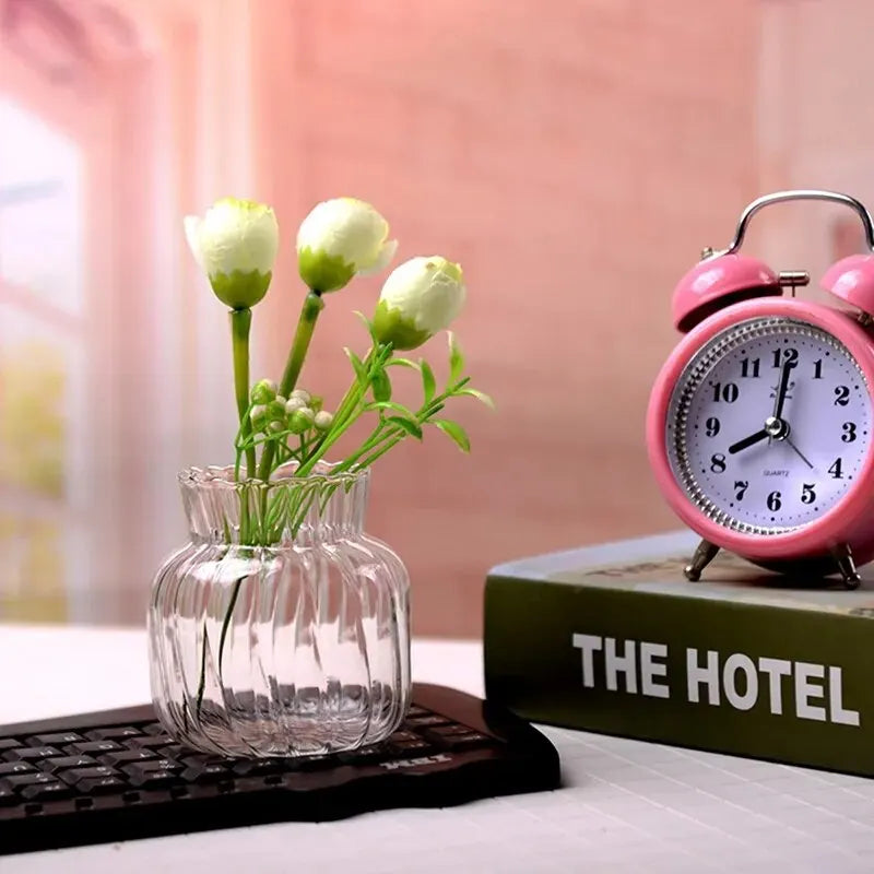 Transparent Nordic Vase for Plants and Flowers - Vase