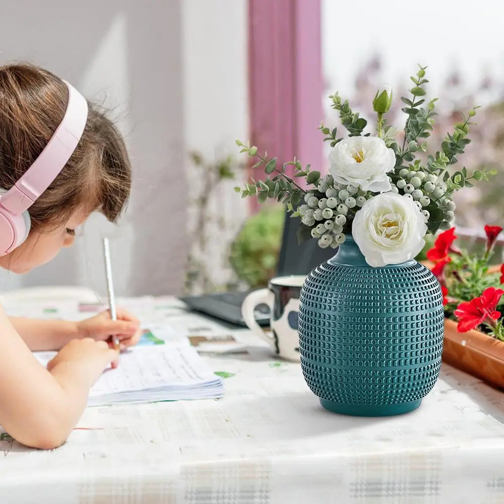 Unbreakable Modern Floral Vase for Home Decor - Vase