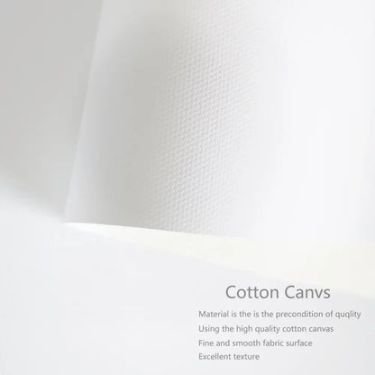 White cotton canvas print with fine texture and subtle weave for decorbites vintage black white modernism exhibition