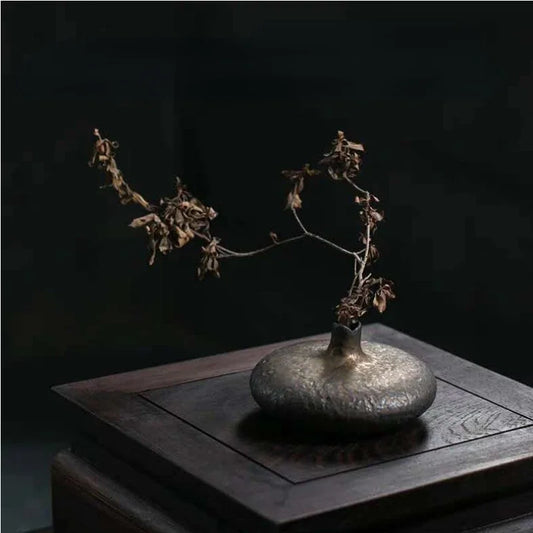 Vintage Chinese Ceramic Vase Home Decor Ornament - Vase