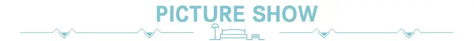 Teal picture show text with minimalist line art below the wall mounted transparent DecorBites™ storage rack for figures