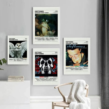 Deftones Canvas Painting Album Cover Wall Art