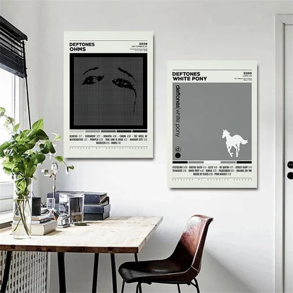 Deftones Canvas Painting Album Cover Wall Art