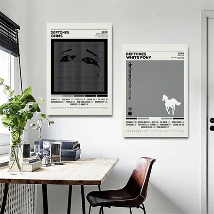 Deftones Canvas Painting Album Cover Wall Art
