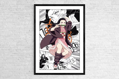 Demon Slayer Anime Canvas Poster for Home Decor - Posters