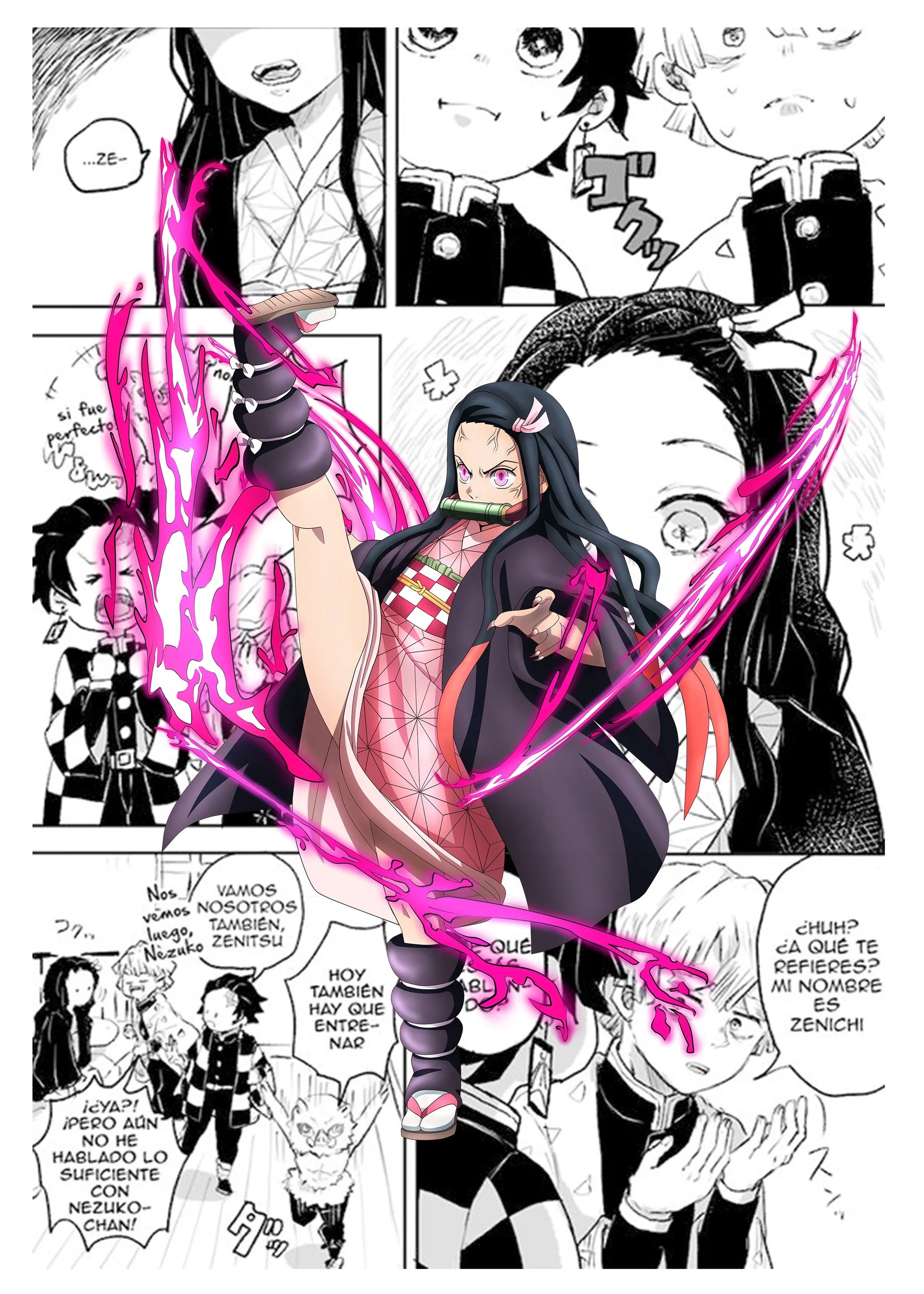 Demon Slayer Anime Canvas Poster for Home Decor - O / 40x50cm no frame - Posters