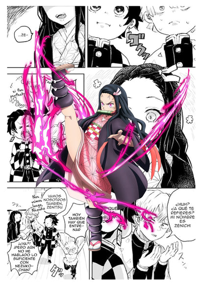 Demon Slayer Anime Canvas Poster for Home Decor - O / 40x50cm no frame - Posters