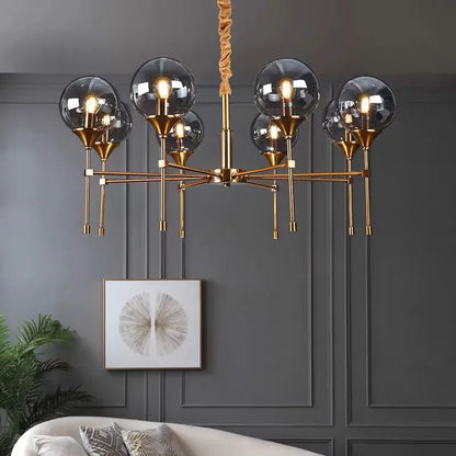 Designer Metal Chandelier for Modern Living - Chandelier