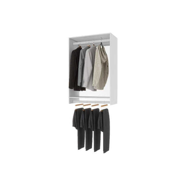 Wooden Modular Closet Organizer Modern Bedroom