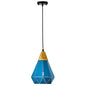 Diamond Drop Pendant Light for Modern Dining Rooms - Elegant 1-Light Ceiling Fixture