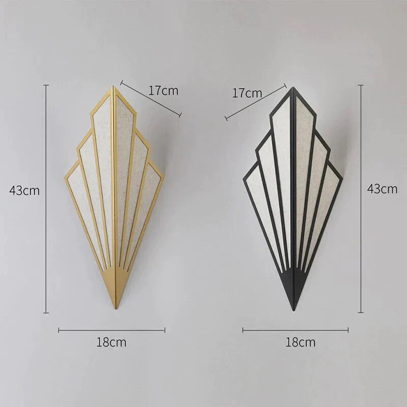DecorBites™ Diamond Shape Modern Wall Light Wall Sconce for Bedroom Dining Room