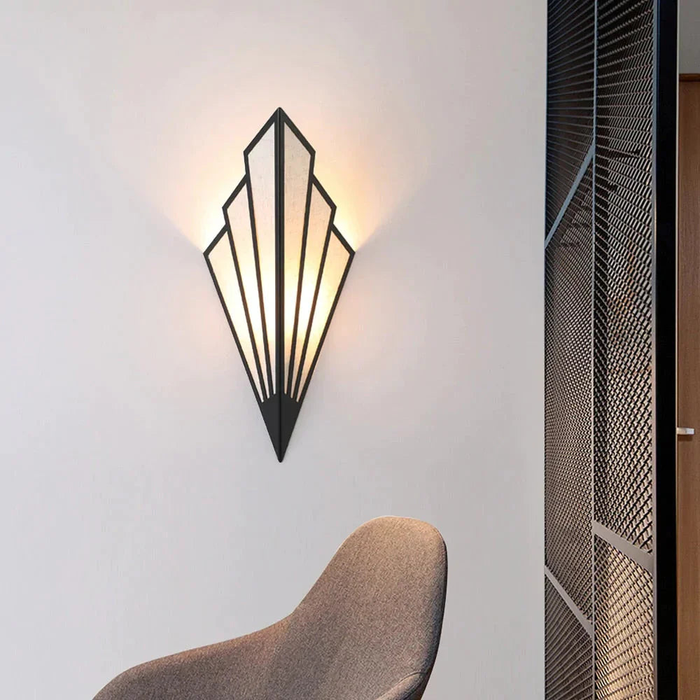 DecorBites™ Diamond Shape Modern Wall Light Wall Sconce for Bedroom Dining Room