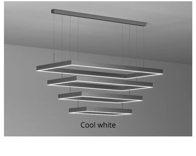 Dimmable Nordic LED Ceiling Chandelier for Living Room - Chandelier